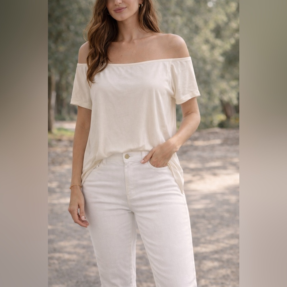 Chic Cream Women's Blouse